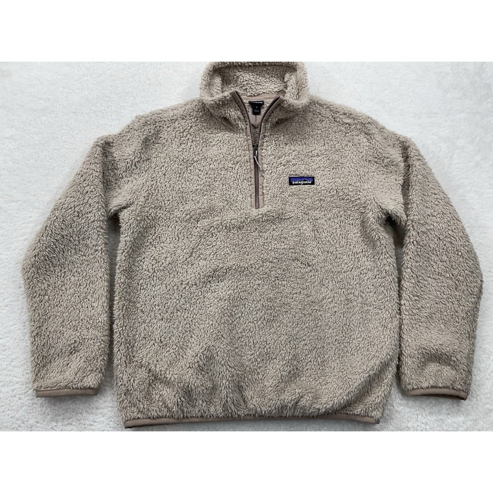 Patagonia Women's Los Gatos Quarter Zip Fuzzy Fleece Pullover Size Large S